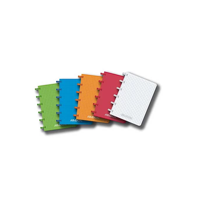 Caiete si blocnotesuri - Caiet cu spira A6, 72 file, coperta plastic, matematica, diferite culori, Aurora Adoc Caiete si blocnotesuri - Caiet cu spira A6, 72 file, coperta plastic, matematica, diferite culori, Aurora Adoc