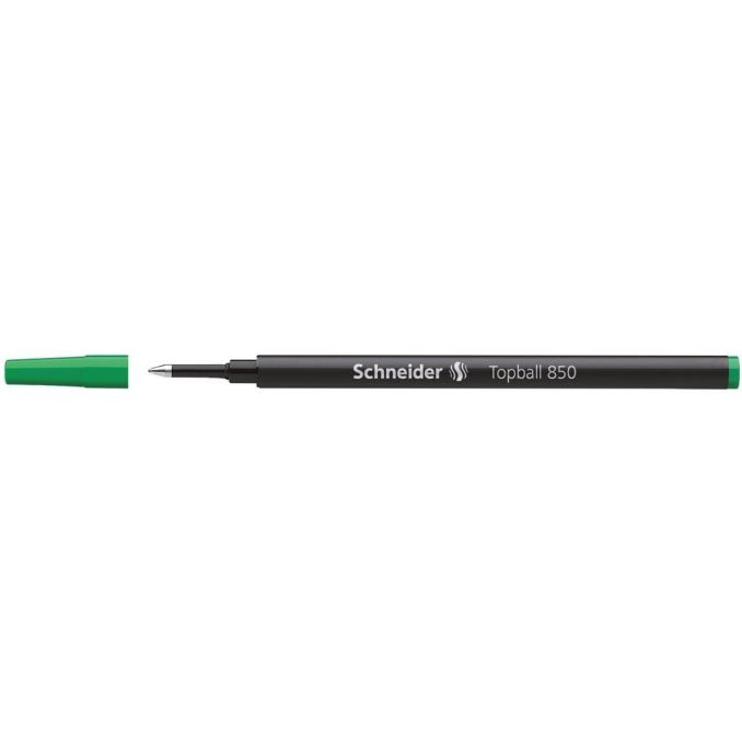 Mine, rezerve si cerneala - Rezerva roller, varf conic 0.5mm, verde, Schneider 850