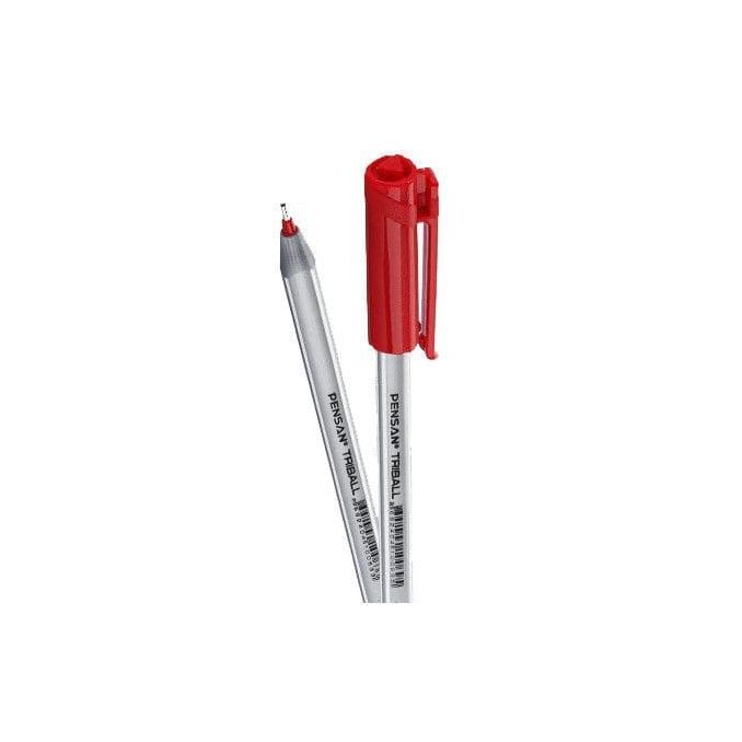 Pixuri - Pix cu pasta, varf 1.0mm, rosu, Pensan Triball