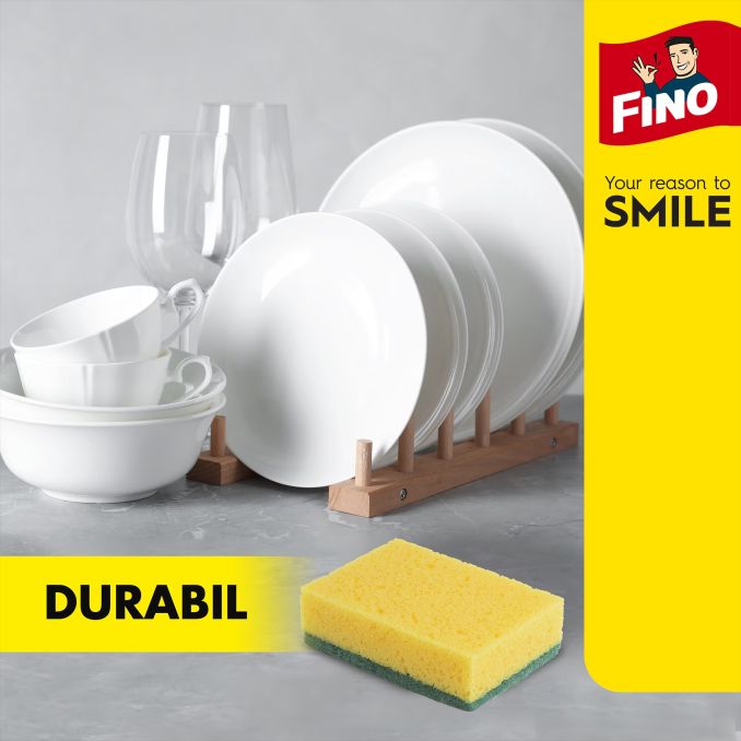 Produse de curatenie - Bureti vase, 5 buc/set, Fino