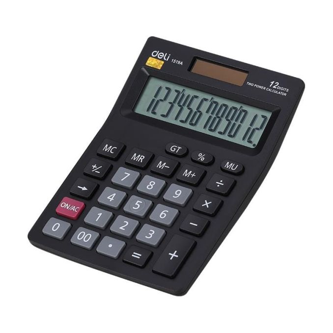 Calculatoare de birou - Calculator de birou, 12 digiti, Deli 1519A