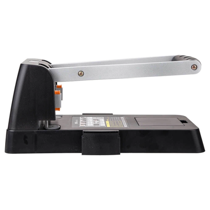 Capsatoare, perforatoare si tackere - Perforator de mare capacitate, 150 coli, metal, negru, Deli 0150