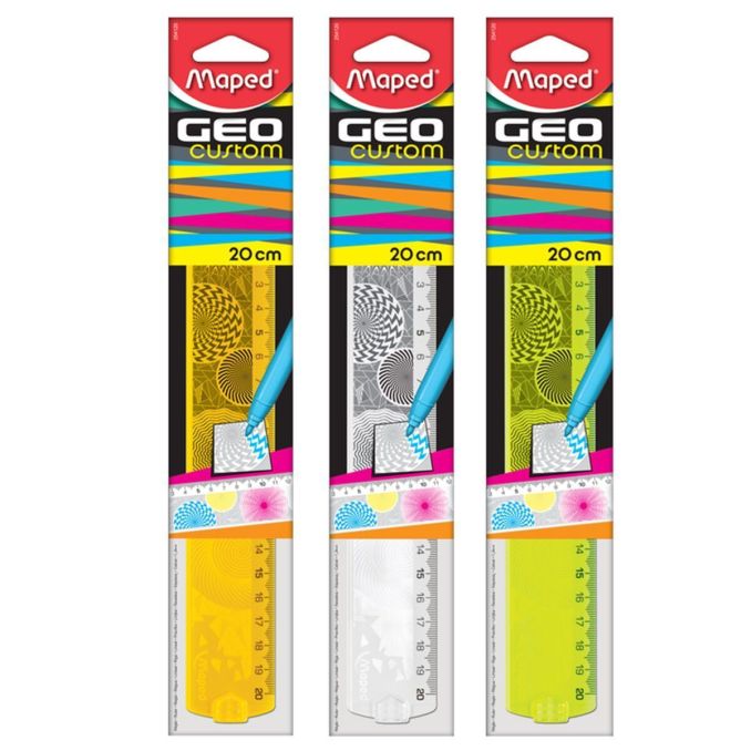 Alte accesorii - Rigla, 20 cm, Maped GeoCustom Alte accesorii - Rigla, 20 cm, Maped GeoCustom