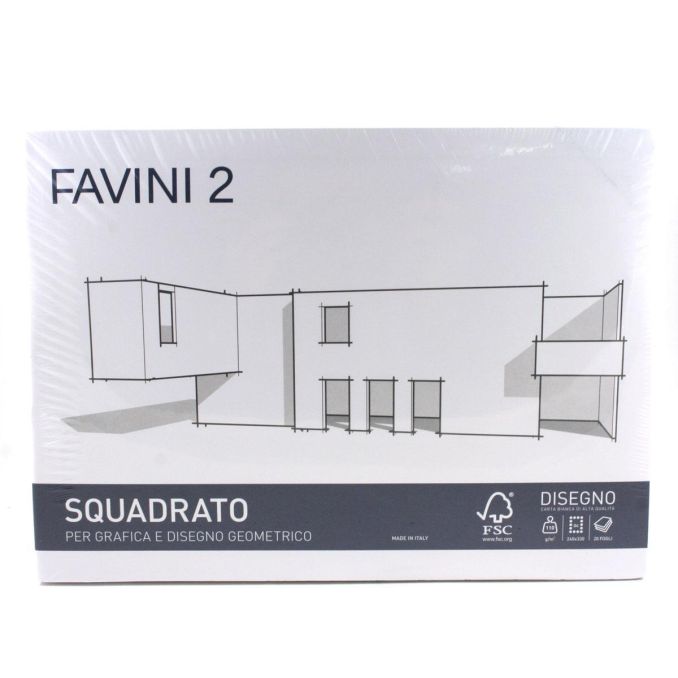 Blocuri de desen - Bloc desen D4, 110 g/mp, 20 file, Favini Blocuri de desen - Bloc desen D4, 110 g/mp, 20 file, Favini