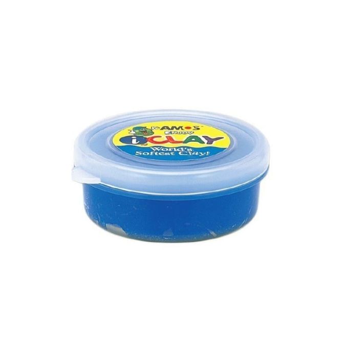 Plastilina, 18 g, albastru, Standard Plastilina, 18 g, albastru, Standard