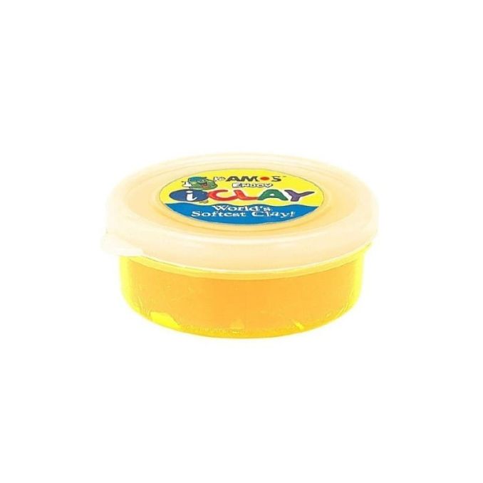Plastilina, 18 g, galben, Standard Plastilina, 18 g, galben, Standard