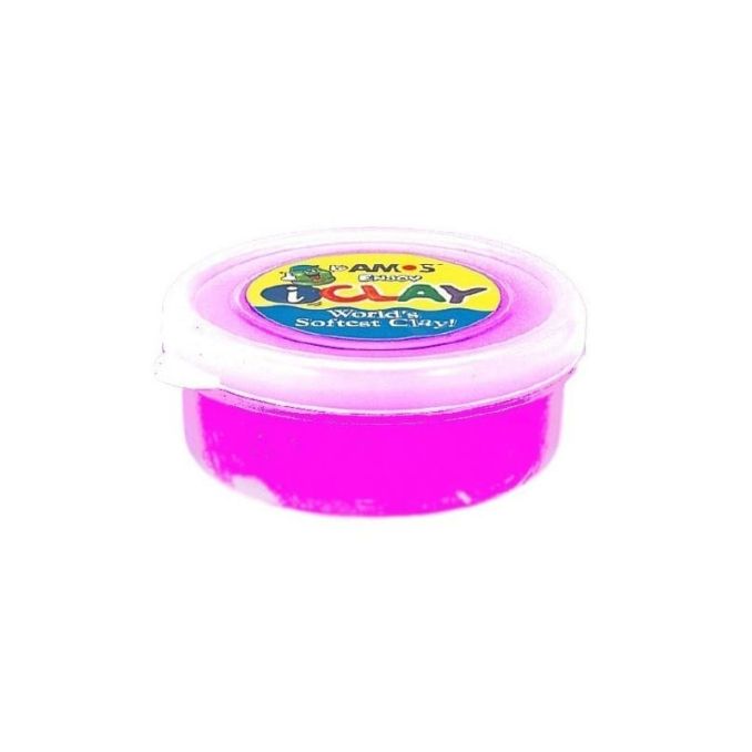 Plastilina, 18 g, roz, Standard Plastilina, 18 g, roz, Standard