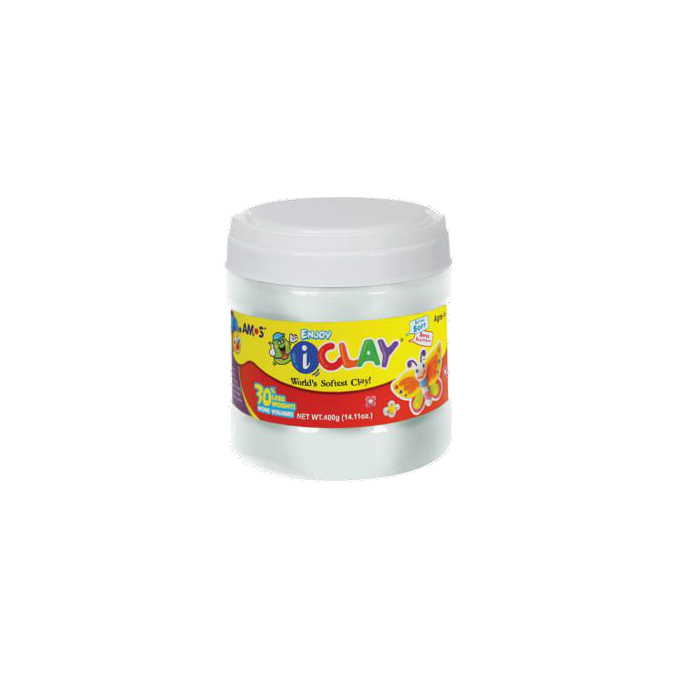 Plastilina, 400 g, alb, Standard Plastilina, 400 g, alb, Standard