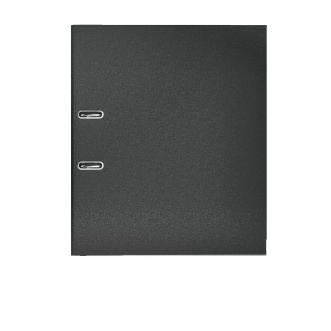 Bibliorafturi - Biblioraft plastifiat A4, 50mm, 180 grade, negru, Leitz