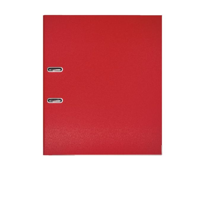 Bibliorafturi - Biblioraft plastifiat A4, 50mm, 180 grade, rosu, Leitz