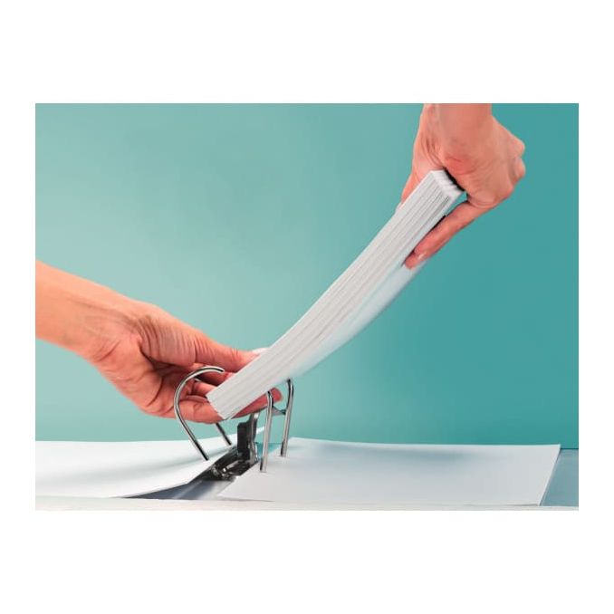 Bibliorafturi - Biblioraft plastifiat A4, 50mm, 180 grade, rosu, Leitz