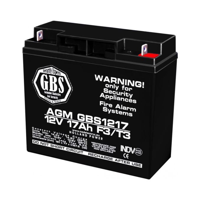 Servere, UPS - Acumulator stationar, 12V, 17Ah, F3 AGM VRLA GBS1217, TED Electric Servere, UPS - Acumulator stationar, 12V, 17Ah, F3 AGM VRLA GBS1217, TED Electric