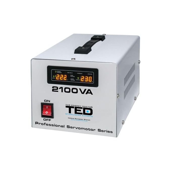 Servere, UPS - Stabilizator de tensiune, cu servomotor, 2100VA-SVC, TED Electric Servere, UPS - Stabilizator de tensiune, cu servomotor, 2100VA-SVC, TED Electric