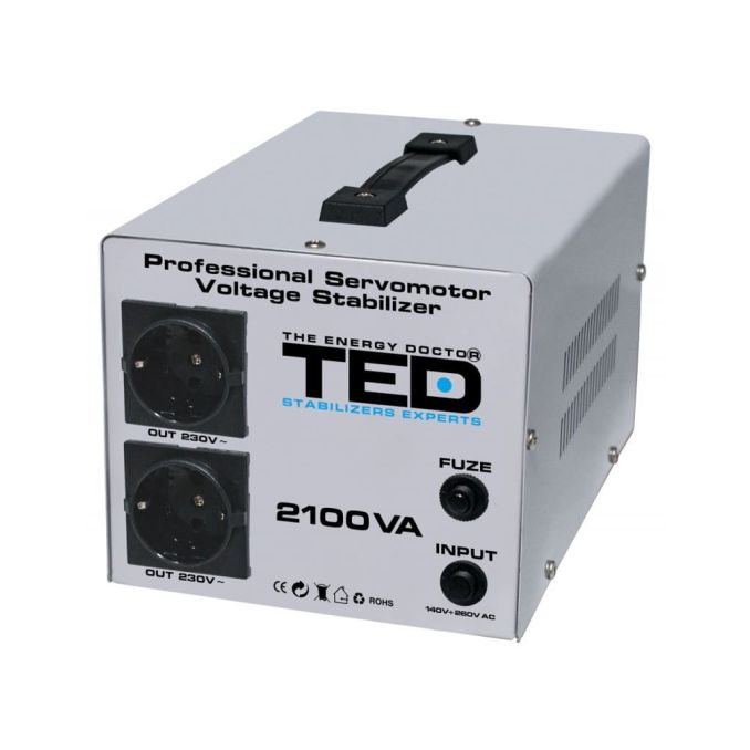 Servere, UPS - Stabilizator de tensiune, cu servomotor, 2100VA-SVC, TED Electric
