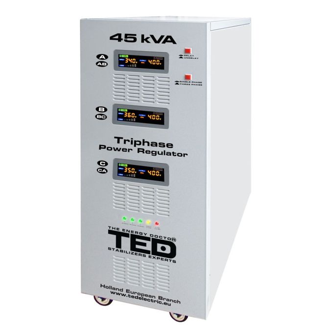 Servere, UPS - Stabilizator de tensiune, cu servomotor trifazat-trifazat, 45KVA-SVC, TED Electric