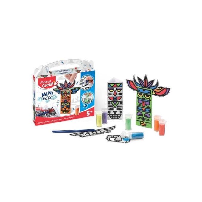 Set creativ, nisip colorat, Maped Mini Box Set creativ, nisip colorat, Maped Mini Box