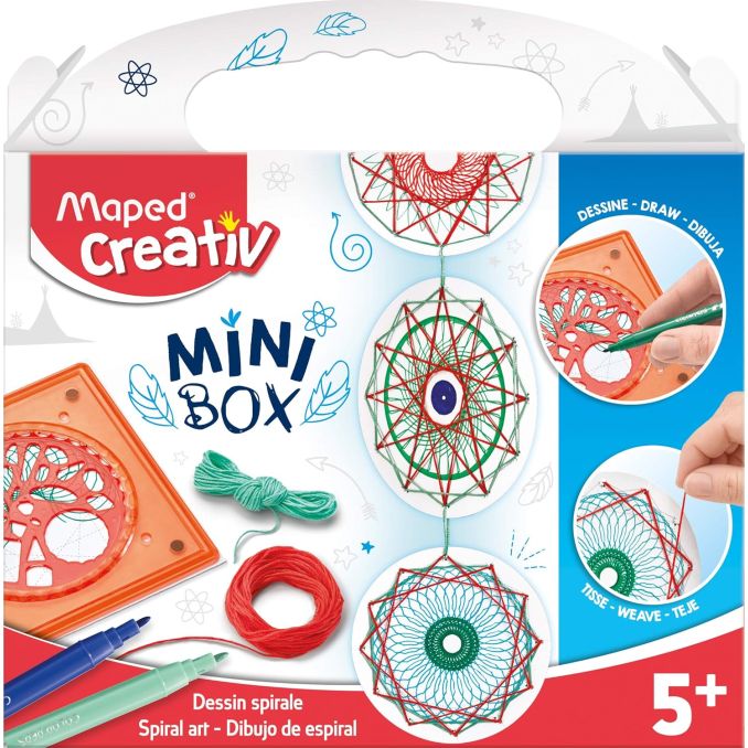 Set creativ, spirale, Maped Mini Box