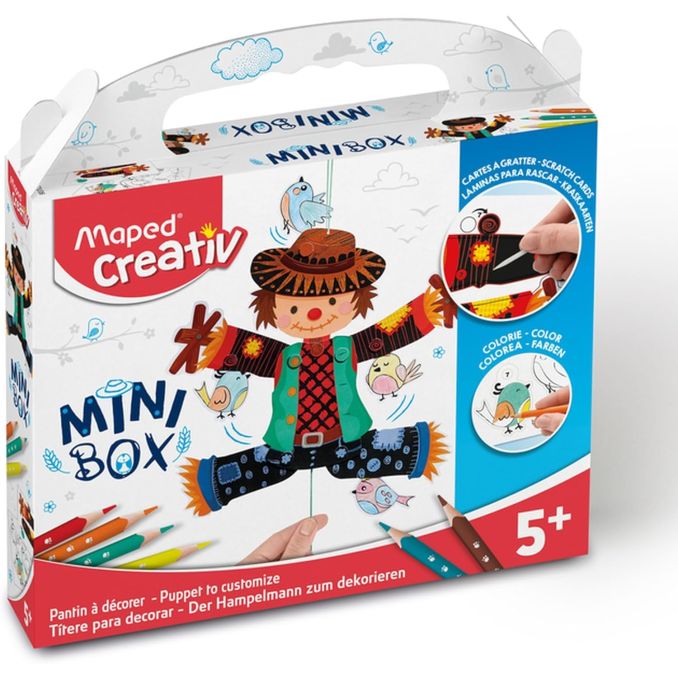 Set creativ, marioneta, Maped Mini Box