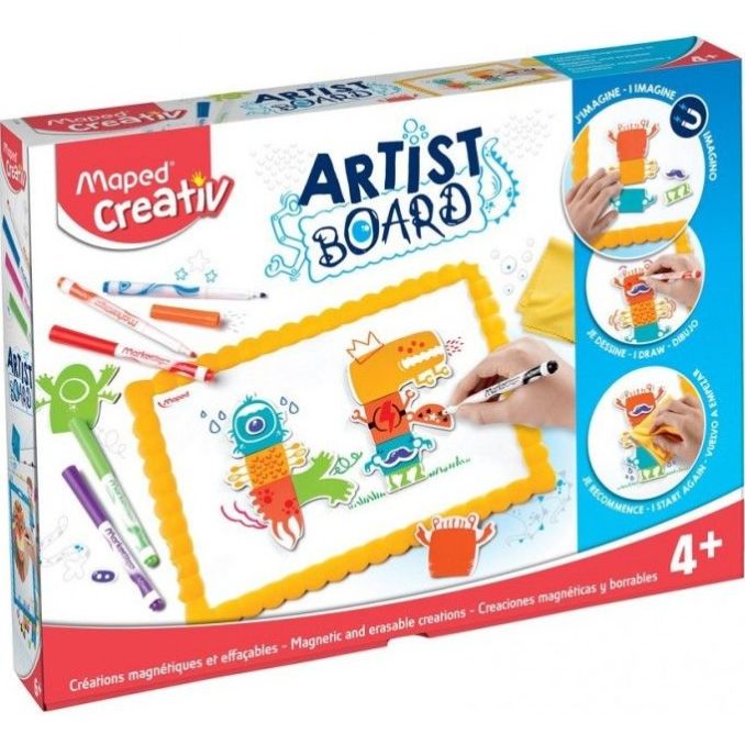 Set creativ, monstrii, Maped Artist Board