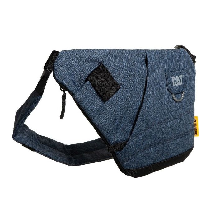 Rucsaci, genti si trolere - Borseta, material 600D polyester, negru-bleumarin, Caterpillar Millennial Classic - Jones