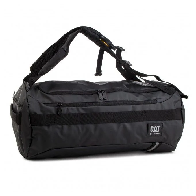 Rucsaci, genti si trolere - Geanta sport, metarial impermeabil, negru, Caterppillar Tarp Power - Yosemite