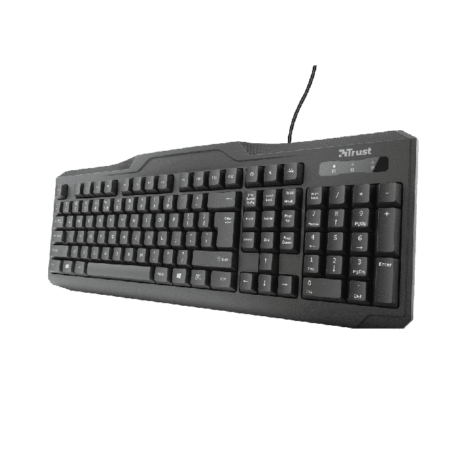 Periferice PC - Tastatura USB, negru, Trust Sketch