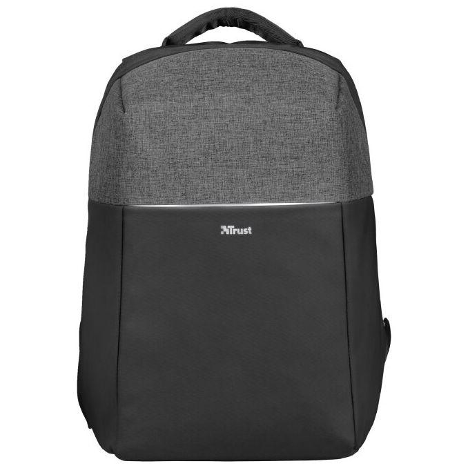 Rucsaci, genti si trolere - Rucsac laptop, material polyester, anti-furt, 16 inch, negru, Trust Nox