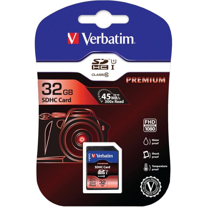 Carduri de memorie - Card de memorie, SDHC, clasa 10, 32GB, Verbatim Carduri de memorie - Card de memorie, SDHC, clasa 10, 32GB, Verbatim