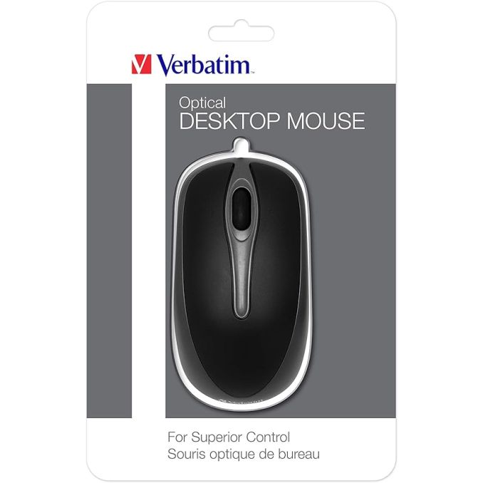 Periferice PC - Mouse USB, 1000 dpi, negru, Verbatim Optical Periferice PC - Mouse USB, 1000 dpi, negru, Verbatim Optical