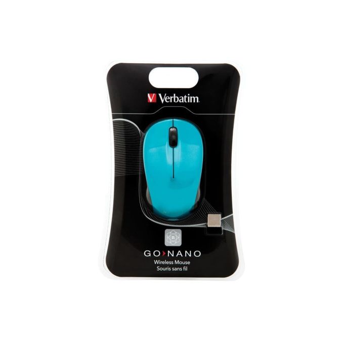 Periferice PC - Mouse Wireless, 1600dpi, albastru, Verbatim