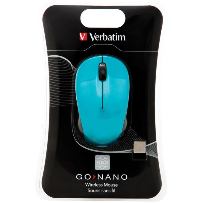 Periferice PC - Mouse Wireless, 1600dpi, albastru, Verbatim