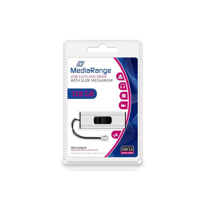 Memorii usb - Memorie stick USB 3.0, 128GB, MediaRange