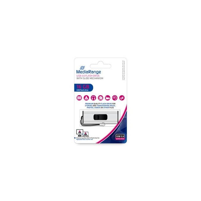 Memorii usb - Memorie stick USB 3.0, 16GB, MediaRange