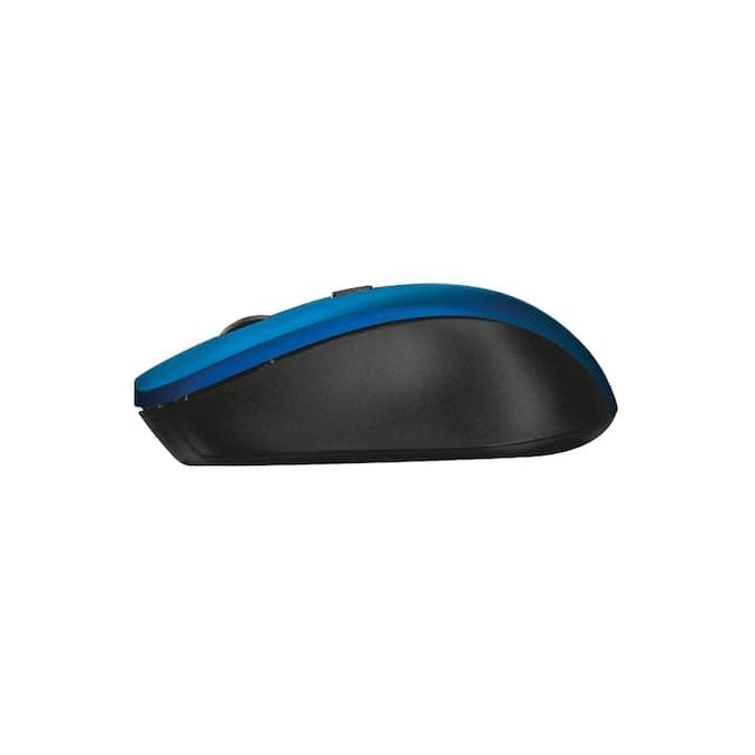 Periferice PC - Mouse wireless, 1800 dpi, albastru, Trust Silent Click