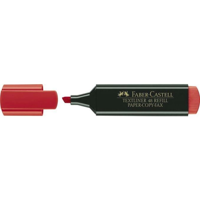 Markere si evidentiatoare - Textmarker, varf tesit 1-5mm, 8 culori/set, Faber-Castell 1548