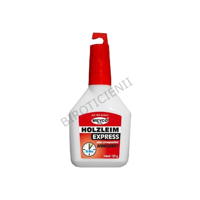 Adezivi si benzi adezive - Lipici (adeziv) lemn, fixare rapida, 125 g, Meyco Adezivi si benzi adezive - Lipici (adeziv) lemn, fixare rapida, 125 g, Meyco