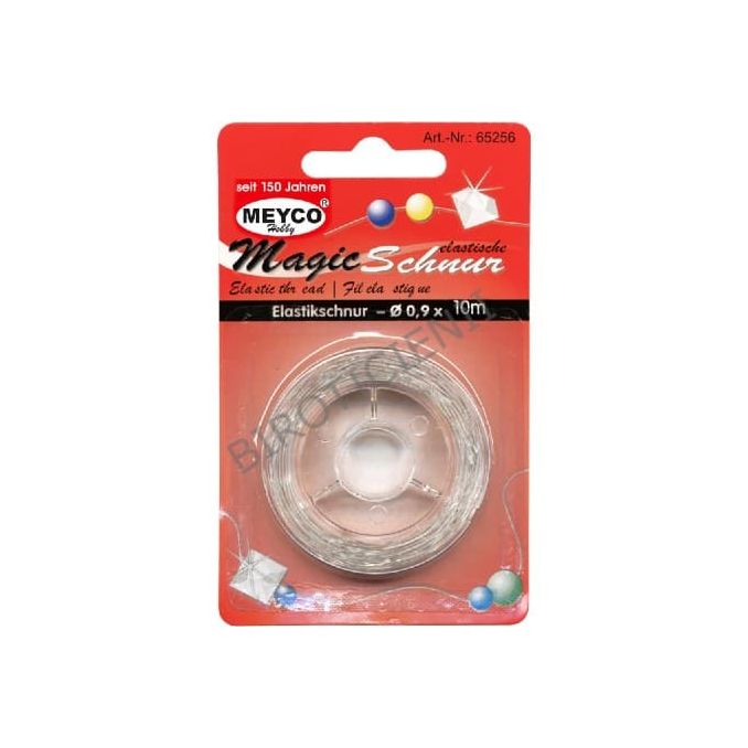Snur/fir elastic bratari, Ø 0.9mmx10m, transparent, Meyco Snur/fir elastic bratari, Ø 0.9mmx10m, transparent, Meyco