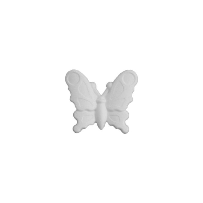 Forme polistiren, fluture, 11x12.5cm, alb, Meyco