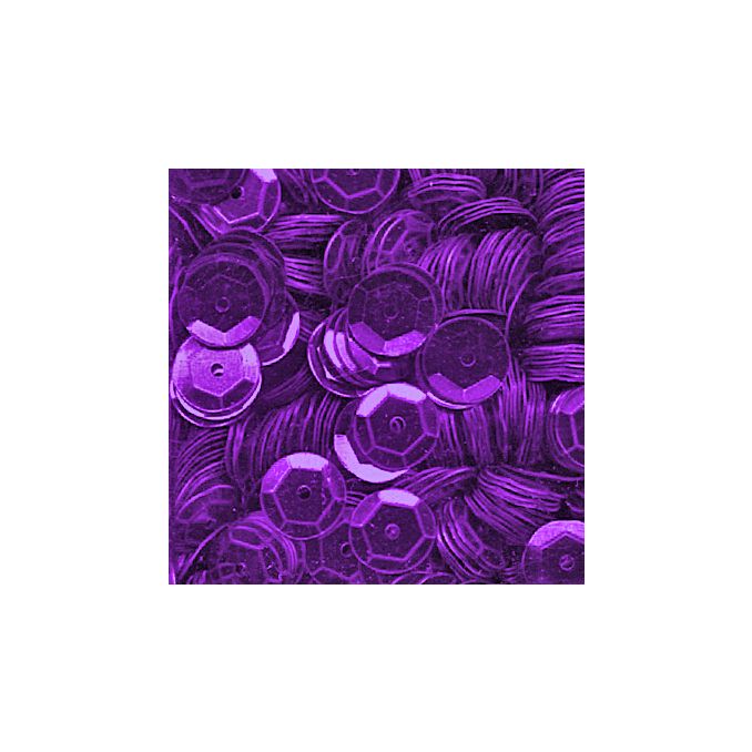Accesorii creatie, paiete hexagonale, Ø 6mm, 1400 buc/set, lavanda, aspect metalic, Meyco