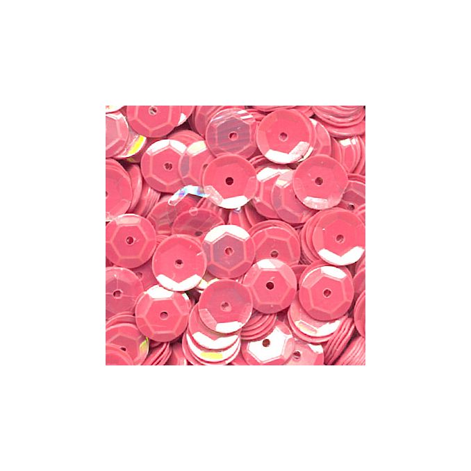 Accesorii creatie, paiete hexagonale, Ø 6mm, 1400 buc/set, roz, aspect irizat, Meyco
