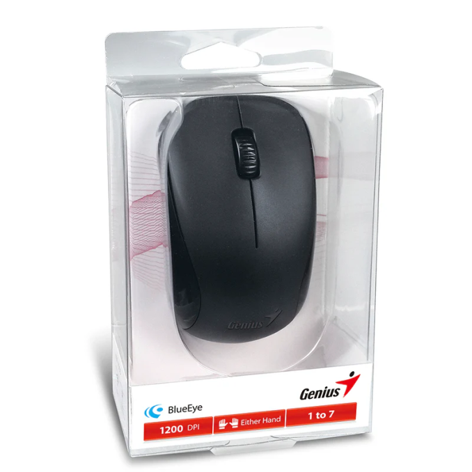 Periferice PC - Mouse wireless, negru, Genius NX-7000