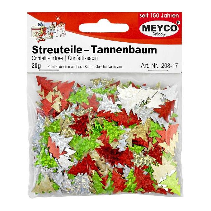 Accesorii creatie/decoratiuni Craciun, paiete/confetti braduti, 20g, diferite culori irizate, Meyco Accesorii creatie/decoratiuni Craciun, paiete/confetti braduti, 20g, diferite culori irizate, Meyco