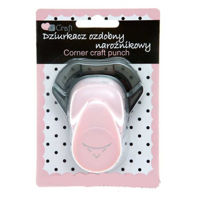 Perforator cu model, colturi decorative - rotunde, 2.5cm, Dp Craft