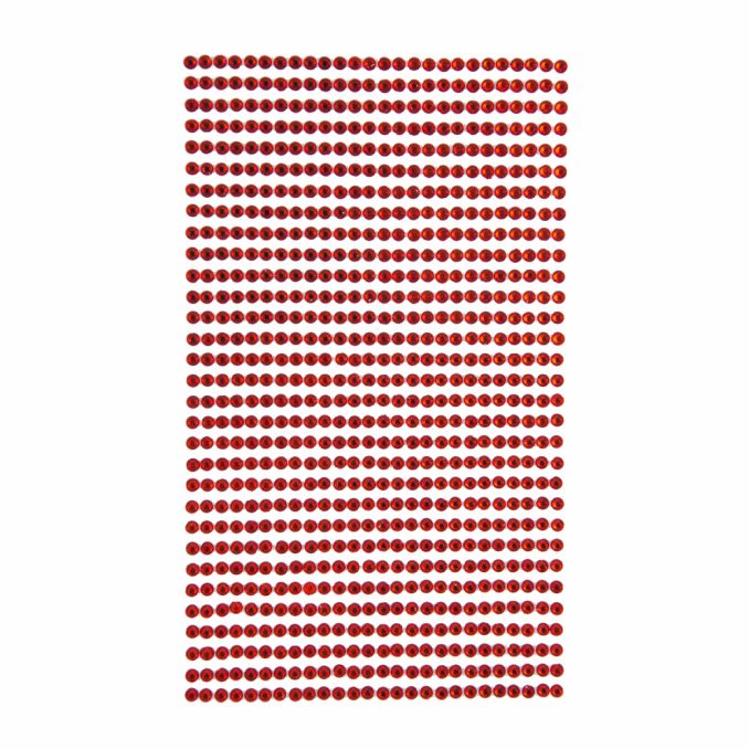 Strasuri/pietre adezive, Ø 3mm, 806 buc/set, rosu, Dp Craft Strasuri/pietre adezive, Ø 3mm, 806 buc/set, rosu, Dp Craft