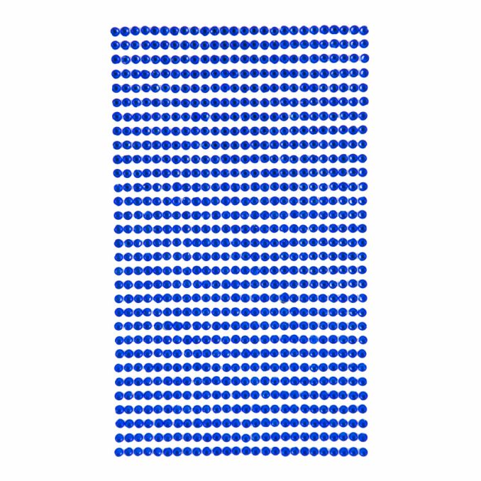 Strasuri/pietre adezive, Ø 3mm, 806 buc/set, albastru, Dp Craft Strasuri/pietre adezive, Ø 3mm, 806 buc/set, albastru, Dp Craft