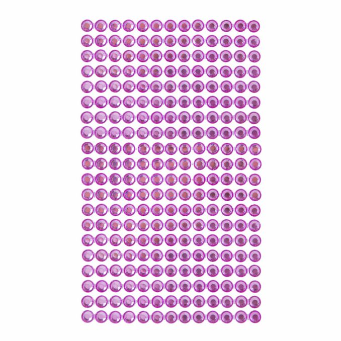 Strasuri/pietre adezive, Ø 6mm, 260 buc/set, roz, Dp Craft Strasuri/pietre adezive, Ø 6mm, 260 buc/set, roz, Dp Craft