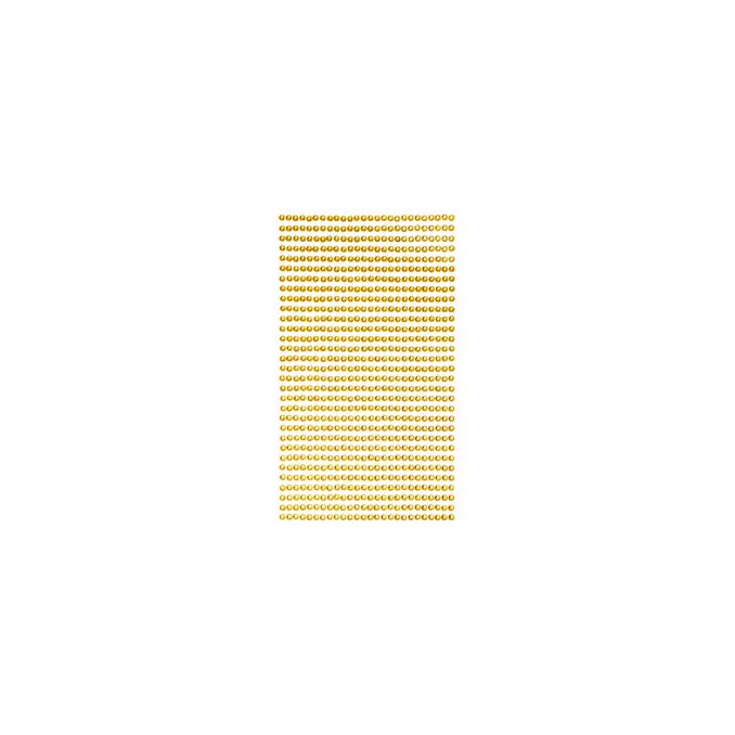 Strasuri/pietre adezive, Ø 3mm, 806 buc/set, galben, Dp Craft Strasuri/pietre adezive, Ø 3mm, 806 buc/set, galben, Dp Craft