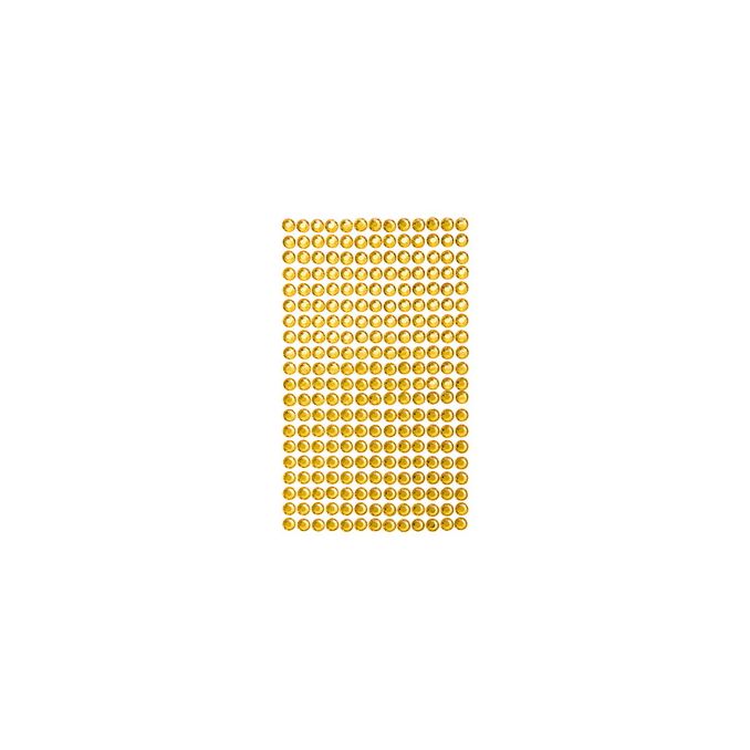 Strasuri/pietre adezive, Ø 6mm, 260 buc/set, galben, Dp Craft Strasuri/pietre adezive, Ø 6mm, 260 buc/set, galben, Dp Craft