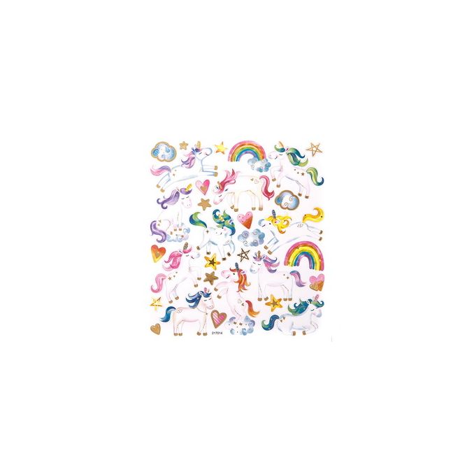 Stickere/abtibilduri, unicorni, 31 buc/set, Dp Craft Stickere/abtibilduri, unicorni, 31 buc/set, Dp Craft