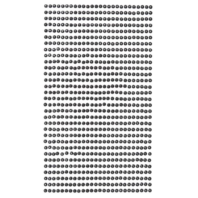 Strasuri/pietre adezive, Ø 3mm, 806 buc/set, negru, Dp Craft Strasuri/pietre adezive, Ø 3mm, 806 buc/set, negru, Dp Craft